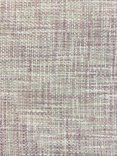 Load image into Gallery viewer, Designer MCM Mid Century Modern Lilac Lavender White Grey Water &amp; Stain Resistant Upholstery Fabric 4259