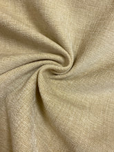 Load image into Gallery viewer, Designer Sand Beige Chenille Water &amp; Stain Resistant Upholstery Fabric WHS 4244