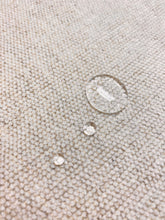 Load image into Gallery viewer, Designer Beige Grey MCM Mid Century Modern Tweed Chenille Water &amp; Stain Resistant Upholstery Fabric WHS 4411