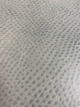 Load image into Gallery viewer, Designer Steel Blue Ostrich Animal Skin Upholstery Vinyl WHS 4479
