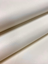 Load image into Gallery viewer, Designer Heavy Duty Cream Faux Leather Upholstery Vinyl WHS 4459