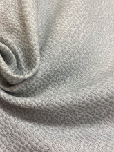 Load image into Gallery viewer, Designer Reversible Animal Pattern Grey White Water &amp; Stain Resistant Upholstery Fabric WHS 4334