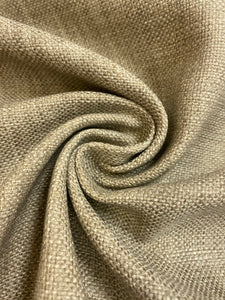 Designer Water & Stain Resistant Beige Taupe MCM Mid Century Modern Nubby Upholstery Fabric WHS 4429