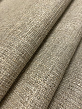 Load image into Gallery viewer, Designer Water &amp; Stain Resistant Grey Beige MCM Mid Century Modern Tweed Upholstery Fabric WHS 4412