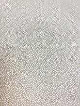 Load image into Gallery viewer, 11.5 SF Greige Beige Stingray Animal Skin Glossy Genuine Leather Upholstery WHS 4314