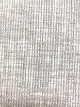 Load image into Gallery viewer, 1.25 Yd Designer Cream Taupe MCM Mid Century Modern Chenille Tweed Upholstery Fabric WHS 4253
