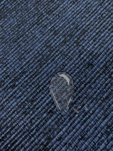 Load image into Gallery viewer, Designer Water &amp; Stain Resistant Navy Blue Woven Upholstery Fabric WHS 4362