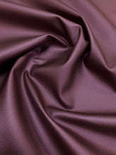 Load image into Gallery viewer, Irregular Piece of Designer Plum Textured Faux Leather Upholstery Vinyl WHS 4467