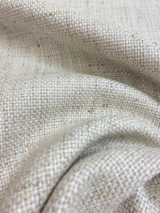 1-Yard SALE Washed Linen/Cotton Fabric XS887 Oatmeal