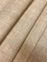 Load image into Gallery viewer, Designer Beige MCM Mid Century Modern Linen Tweed Faux Leather Upholstery Vinyl WHS 4460