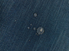 Load image into Gallery viewer, Designer MCM Mid Century Modern Navy Blue Tweed Water &amp; Stain Resistant Upholstery Fabric WHS 4325