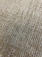 Load image into Gallery viewer, 1.75 Yard Designer Water &amp; Stain Resistant Grey Taupe Textured Chenille Upholstery Fabric WHS 4501