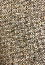 Load image into Gallery viewer, Designer Heavy Duty MCM Mid Century Modern Mocha Brown Taupe Tweed Water &amp; Stain Resistant Upholstery Fabric WHS 4322