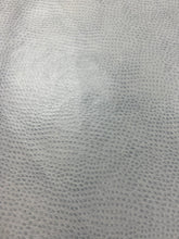 Load image into Gallery viewer, Designer Steel Blue Ostrich Animal Skin Upholstery Vinyl WHS 4379