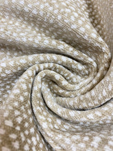 Load image into Gallery viewer, Designer Reversible Animal Pattern Taupe Cream Fawn Chenille Upholstery Fabric STA 4265