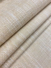 Load image into Gallery viewer, Designer Beige Cream MCM Mid Century Modern Tweed Upholstery Fabric WHS 4251