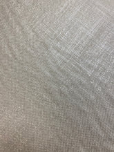 Load image into Gallery viewer, Designer Silver Metallic Woven MCM Mid Century Modern Linen Viscose Upholstery Fabric WHS 4231