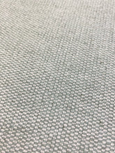 Load image into Gallery viewer, Designer Seafoam Aqua Green MCM Mid Century Modern Chenille Tweed Water &amp; Stain Resistant Upholstery Fabric WHS 4412