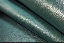 Load image into Gallery viewer, Designer Teal Blue Textured Vegan Faux Leather MCM Mid Century Modern Vinyl Upholstery Fabric