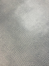 Load image into Gallery viewer, Designer Steel Blue Ostrich Animal Skin Upholstery Vinyl WHS 4479