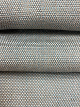 Load image into Gallery viewer, Designer Indoor Outdoor Water &amp; Stain Resistant Steel Blue Softened Upholstery Fabric WHS 4508
