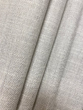Load image into Gallery viewer, 1.8 Yard Designer Heavy Duty Belgian Linen Silver Gray Upholstery Fabric WHS 4550