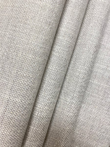 1.8 Yard Designer Heavy Duty Belgian Linen Silver Gray Upholstery Fabric WHS 4550