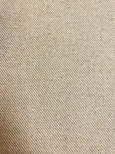 Load image into Gallery viewer, Designer Linen Cream Taupe Stripe Water &amp; Stain Resistant Upholstery Fabric WHS 4523