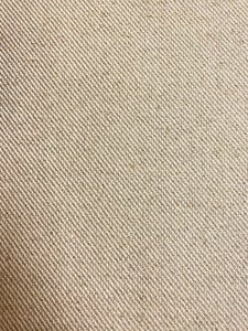 Designer Linen Cream Taupe Stripe Water & Stain Resistant Upholstery Fabric WHS 4523