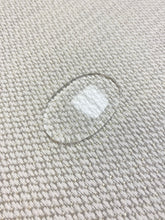 Load image into Gallery viewer, Perennials Nit Whitty Indoor Outdoor Water &amp; Stain Resistant Ivory Beige MCM Mid Century Modern Basketweave Upholstery Fabric WHS 4358