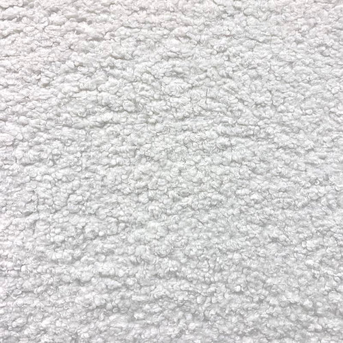 Cream Ivory MCM Mid Century Modern Boucle Upholstery Fabric MGF