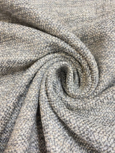 Load image into Gallery viewer, Designer Linen Blend Grey Blush White MCM Mid Century Modern Tweed Upholstery Fabric WHS 4367