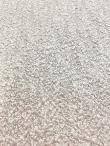 Designer Heavy Duty Oyster Cream Boucle MCM Mid Century Modern Water & Stain Resistant Upholstery Fabric WHS 4413
