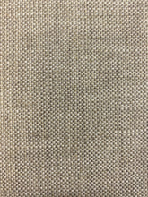 Load image into Gallery viewer, Designer Linen Tweed MCM Mid Century Modern Brown Cream Upholstery Drapery Fabric WHS 4449