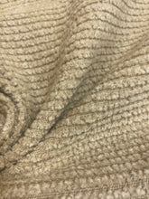 Load image into Gallery viewer, Designer Beige MCM Mid Century Modern Textured Chenille Water &amp; Stain Resistant Upholstery Fabric WHS 4447
