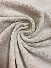 Load image into Gallery viewer, Designer Water &amp; Stain Resistant MCM Mid Century Modern Chenille Beige Upholstery Fabric WHS 4353