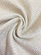 Load image into Gallery viewer, Designer Beige Cream Polypropylene MCM Mid Century Modern Woven Tweed Upholstery Fabric WHS 4443
