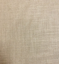 Load image into Gallery viewer, Mario Sirtori Italian Pearlescent Polished Linen Viscose MCM Beige Upholstery Drapery Fabric WHS 4326