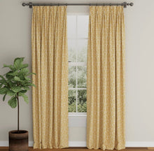 Load image into Gallery viewer, Spanish Made Damask Brocade Mustard Gold Beige Upholstery Drapery Fabric CF