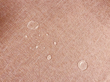 Load image into Gallery viewer, 1.5 Yard Designer Mauve Gold Cream MCM Mid Century Modern Chenille Water &amp; Stain Resistant Upholstery Fabric WHS 4536