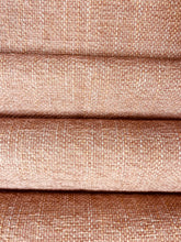 Load image into Gallery viewer, 1.5 Yard Designer Mauve Gold Cream MCM Mid Century Modern Chenille Water &amp; Stain Resistant Upholstery Fabric WHS 4536