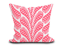 Load image into Gallery viewer, Custom Pillow Cover in Thibaut Ginger Pink  - One Side