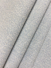 Load image into Gallery viewer, Designer MCM Mid Century Modern Blue White Tweed Upholstery Fabric WHS 4339