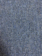 Load image into Gallery viewer, Designer French Blue Grey MCM Mid Century Modern Tweed Water &amp; Stain Resistant Upholstery Fabric WHS 4400