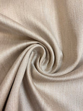Load image into Gallery viewer, Link Indoor Outdoor Broadmoor Bisque Solution Dyed Acrylic Taupe Strie Upholstery Drapery Fabric WHS 4290