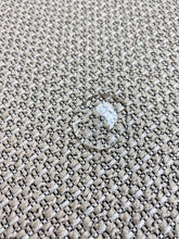Load image into Gallery viewer, Designer Water &amp; Stain Resistant Beige Black Cream MCM Mid Century Modern Tweed Upholstery Fabric WHS 4395