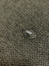 Load image into Gallery viewer, Designer Charcoal Grey Brown Seafoam Tweed MCM Mid Century Modern Water &amp; Stain Resistant Upholstery Fabric WHS 4415
