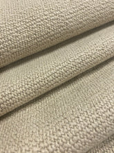 Load image into Gallery viewer, Designer Beige Woven MCM Mid Century Modern Linen Viscose Upholstery Fabric WHS 4419