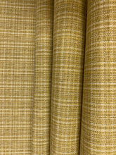 Load image into Gallery viewer, Designer Mustard Gold MCM Mid Century Modern Water &amp; Stain Resistant Upholstery Drapery Fabric WHS 4545