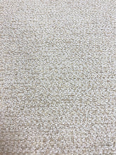 Load image into Gallery viewer, Designer Water &amp; Stain Resistant Cream Boucle Chenille Upholstery Fabric WHS 4403